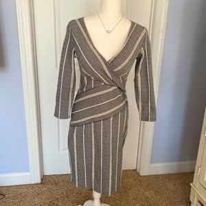 Figure flattering dress hugs curves in all the right places!